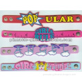 3d promotion soft pvc wristbands